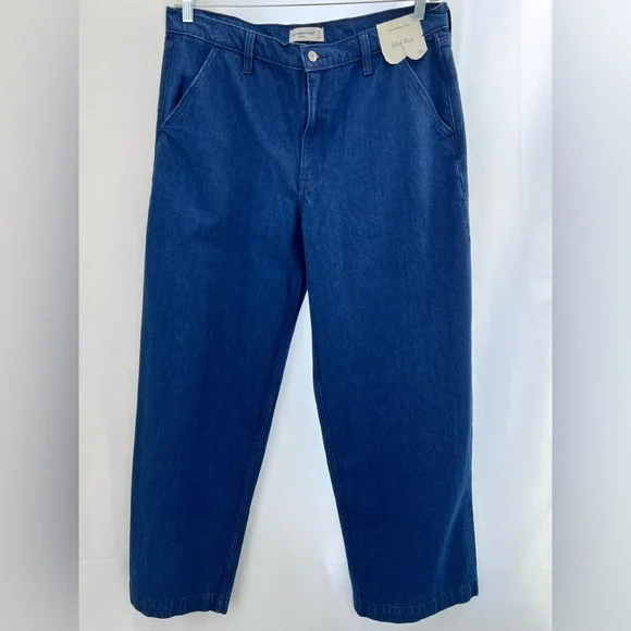 NWT ABERCROMBIE & FITCH mid rise 90s Relaxed JEANS - Picture 8 of 12